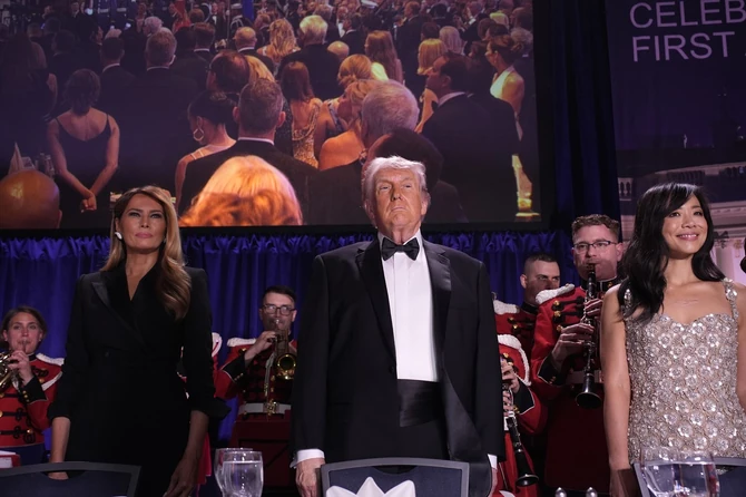 Melanija i Donald Tramp i Veidžia Đang