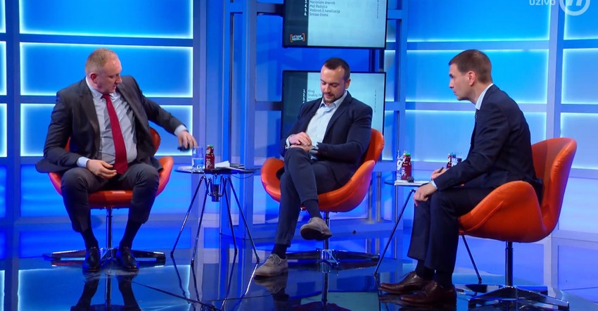 Dragan Đilas skinuo je pre mesec dana bubicu usred emisije "Utisak nedelje"