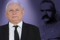 Józef Piłsudski Jarosław Kaczyński