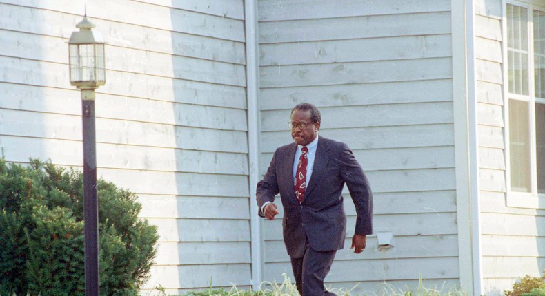 Clarence Thomas in 1991.Barry Thumma/AP