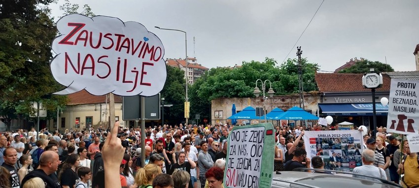Protest, Niš (24.06)