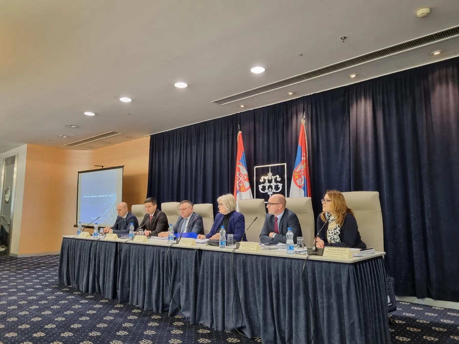 Jorgovanka Tabaković sa izvšrnim odborom NBS