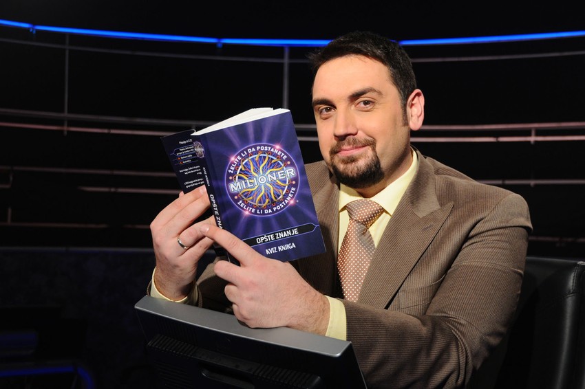 Voditelj kviza i vlasnik licence Ivan Zeljković