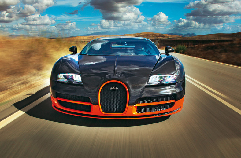 Diabelsko szybkie Bugatti Veyron 16.4 Super Sport