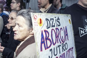 Poland Abortion Demonstration