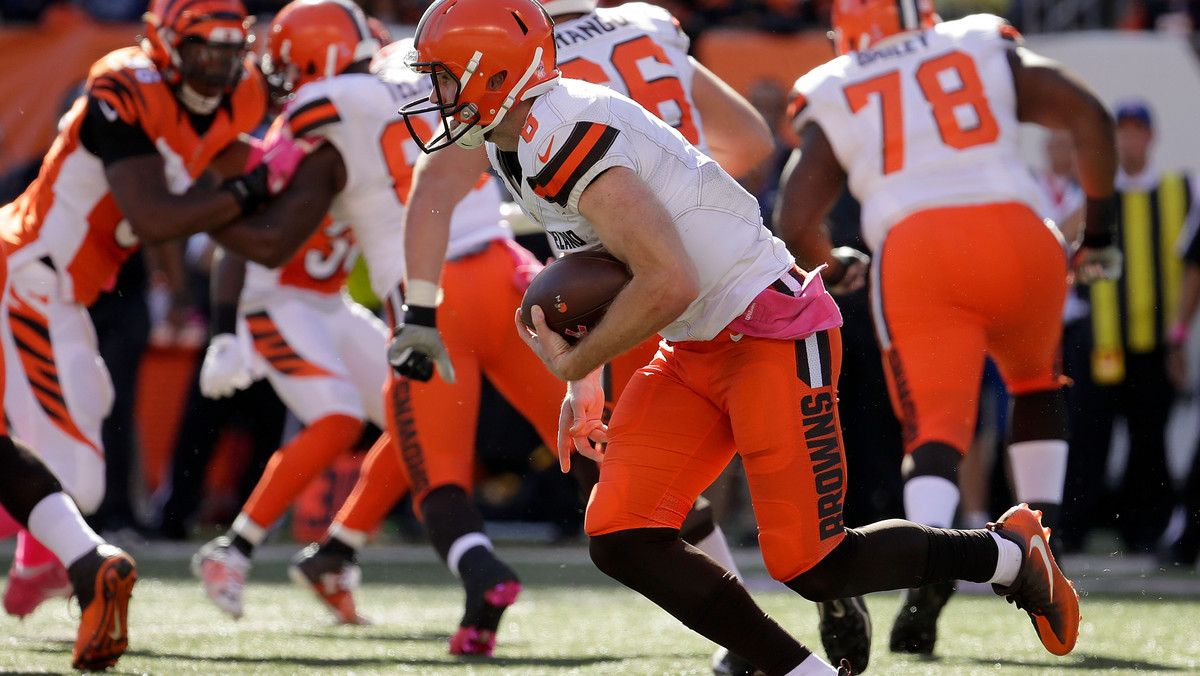 Cleveland Browns są obecnie najgorszą ekipą NFL. Po ośmiu tygodniach zmagań futboliści ze stanu Ohio wciąż nie mogą pochwalić się żadną wygraną. Komplet porażek uzupełniło wczoraj niepowodzenie przeciwko New York Jets 28:31.