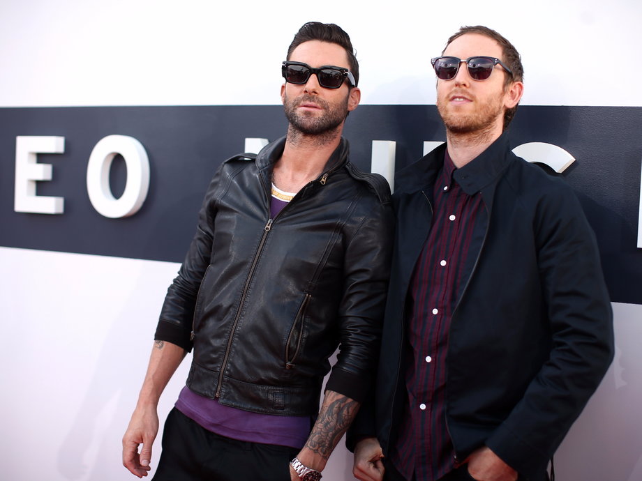 10. Adam Levine's Maroon 5 raked in $19.2 million last year.