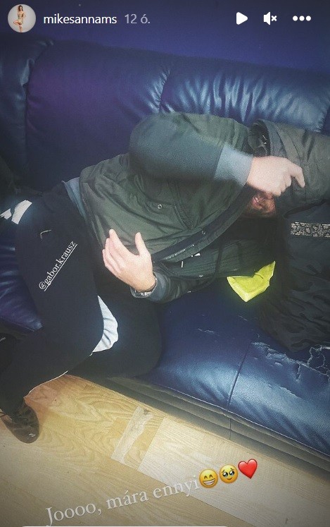 Krausz Gábor a táncpróbán