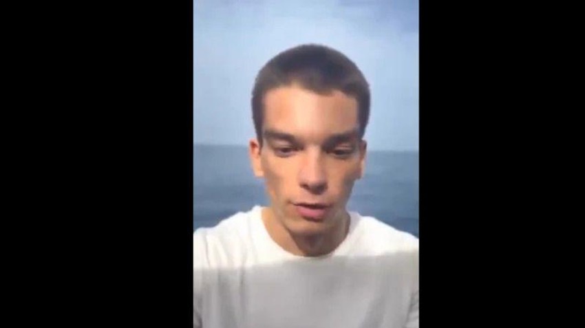 Da bi se ukrcali na brod svi učesnici flotile snimili su video u slučaju da budu zarobljeni | Foto: Ognjen Marković/@FluBlokada/Iks