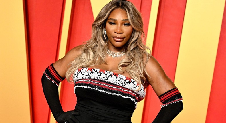 Serena Williams attends the 2024 Vanity Fair Oscars party.Lionel Hahn/Getty Images