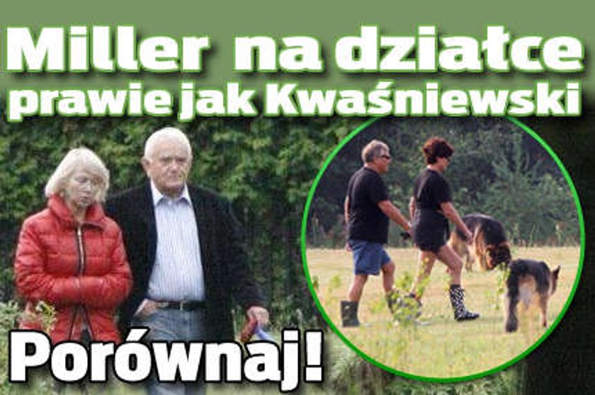 Miller prawie jak Kwaśniewski. Porównaj!