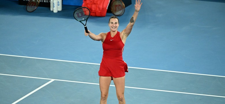 Sabalenka wygrała Australian Open. Finał trwał zaledwie godzinę i 16 minut