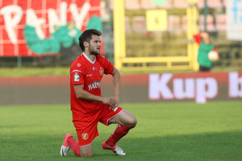 Łukasz Broź piłkarz Widzewa