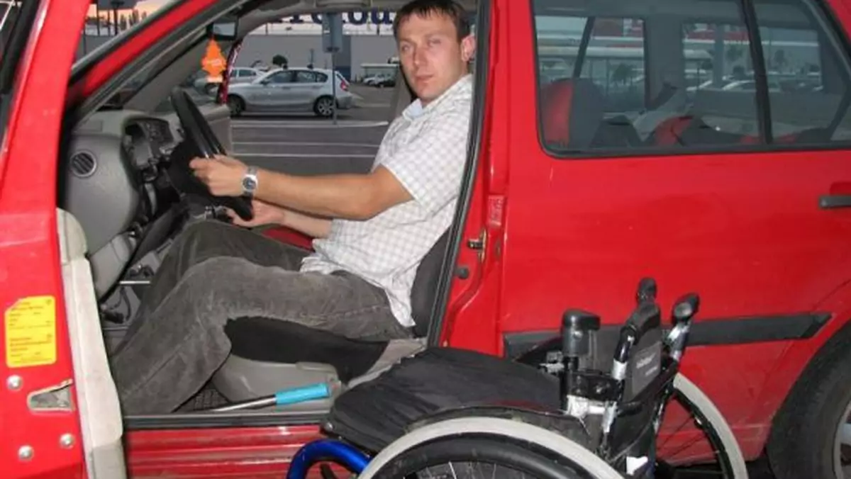 Niepełnosprawny kierowca