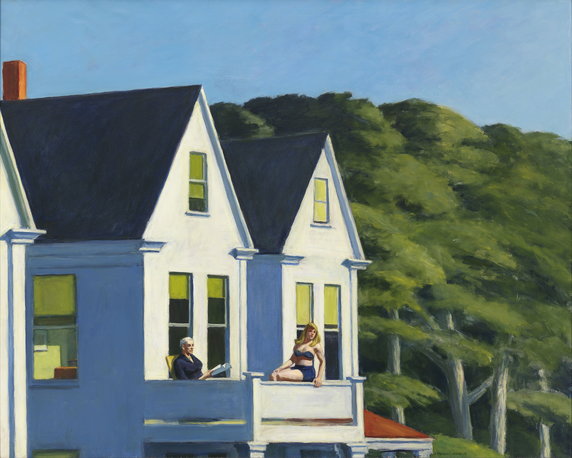 Edward Hopper, "Second Story Sunlight" (1960)