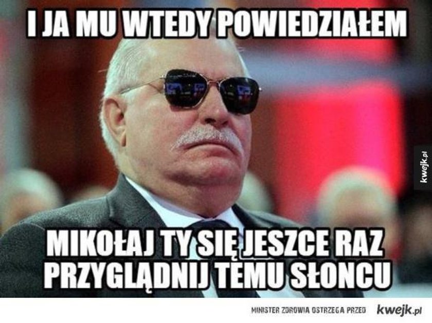 Wałęsa nowym królem memów