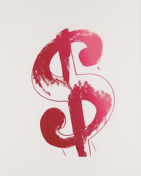 Andy Warhol - "Dolar" 1982; 648 tys. zł