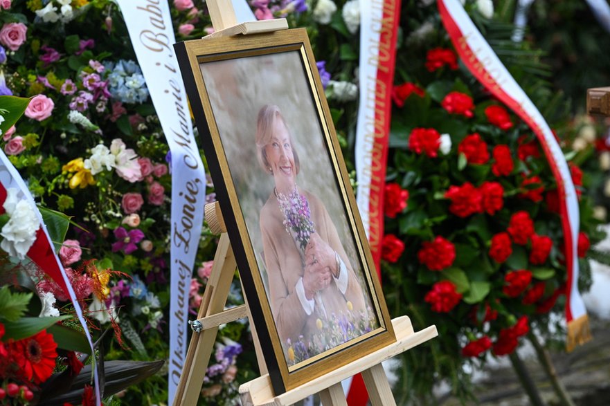 Pogrzeb Bożeny Dykiel