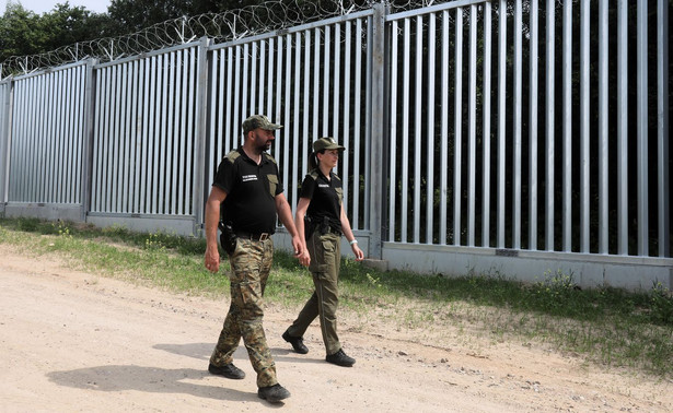 Zapora fizyczna na granicy polsko-białoruskiej