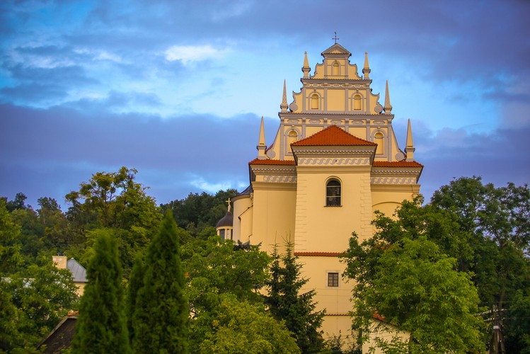 Piękny Kazimierz Dolny nad Wisłą