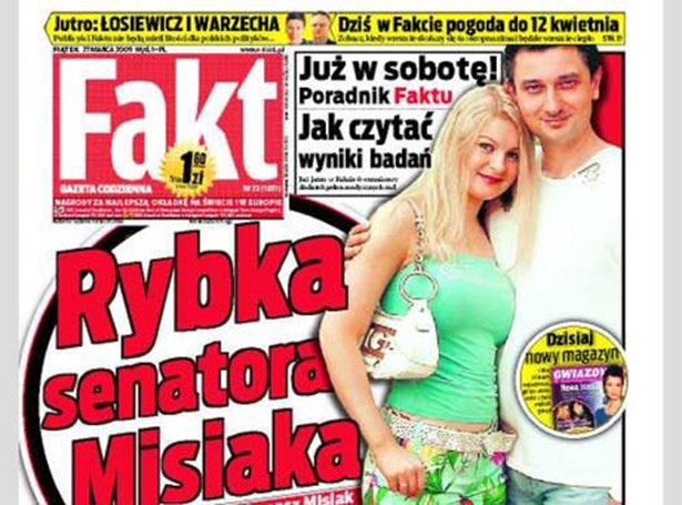 Senator Misiak żyje dzięki "Rybce"