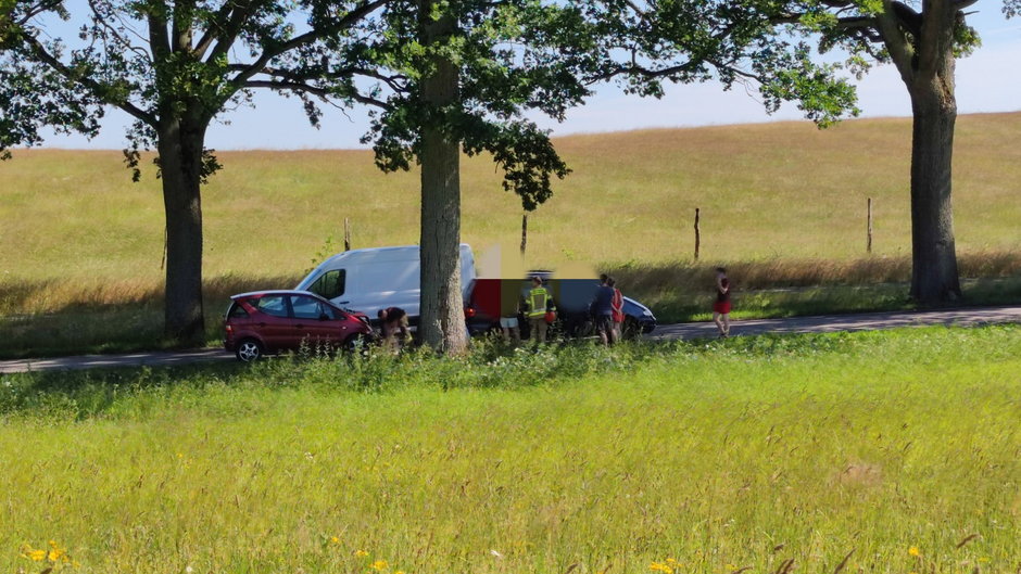 Kolizja w pobliżu Zarańska