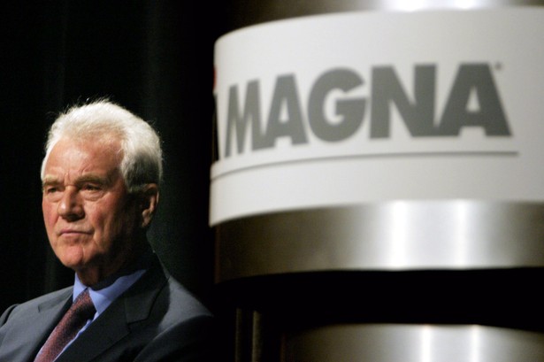 Szef koncernu Magna - Frank Stronach