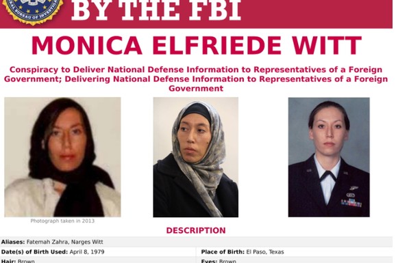 AGENTKINJA U BEKSTVU! FBI nudi 200.000 dolara za bilo koju informaciju o ženi koja je ODAVALA TAJNE IRANU
