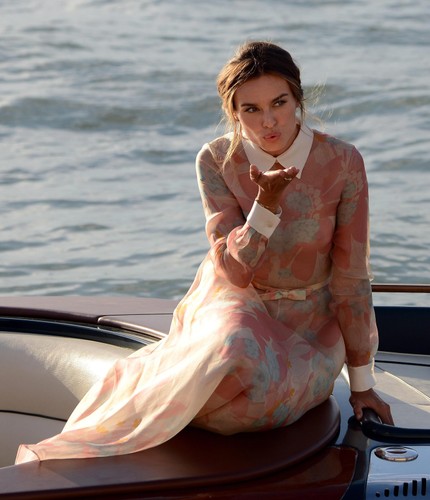 Kasia Smutniak 'matką chrzestną' festiwalu w Wenecji