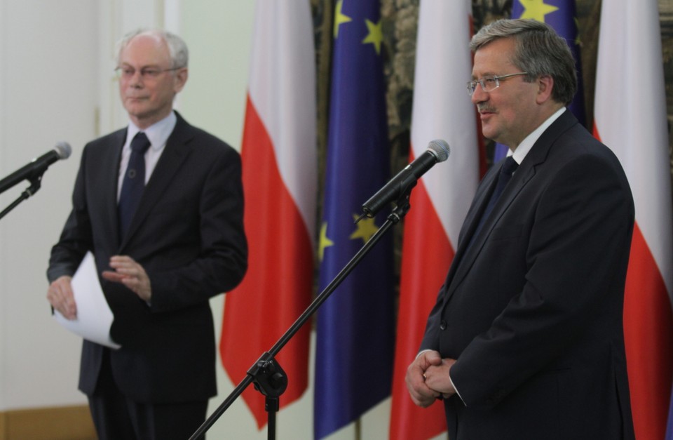 Przewodniczący Rady UE w Warszawie