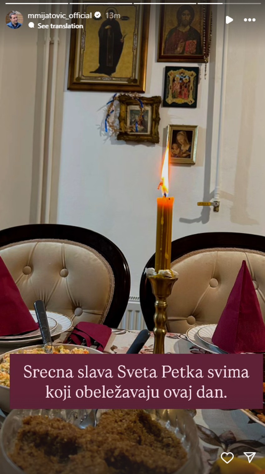 Mladen Mijatović objava