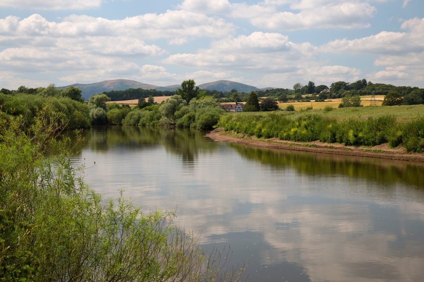 Reka Severn kod Kempsija