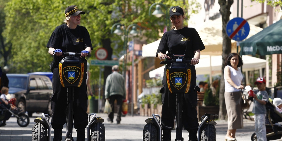 sopot straz miejska segway