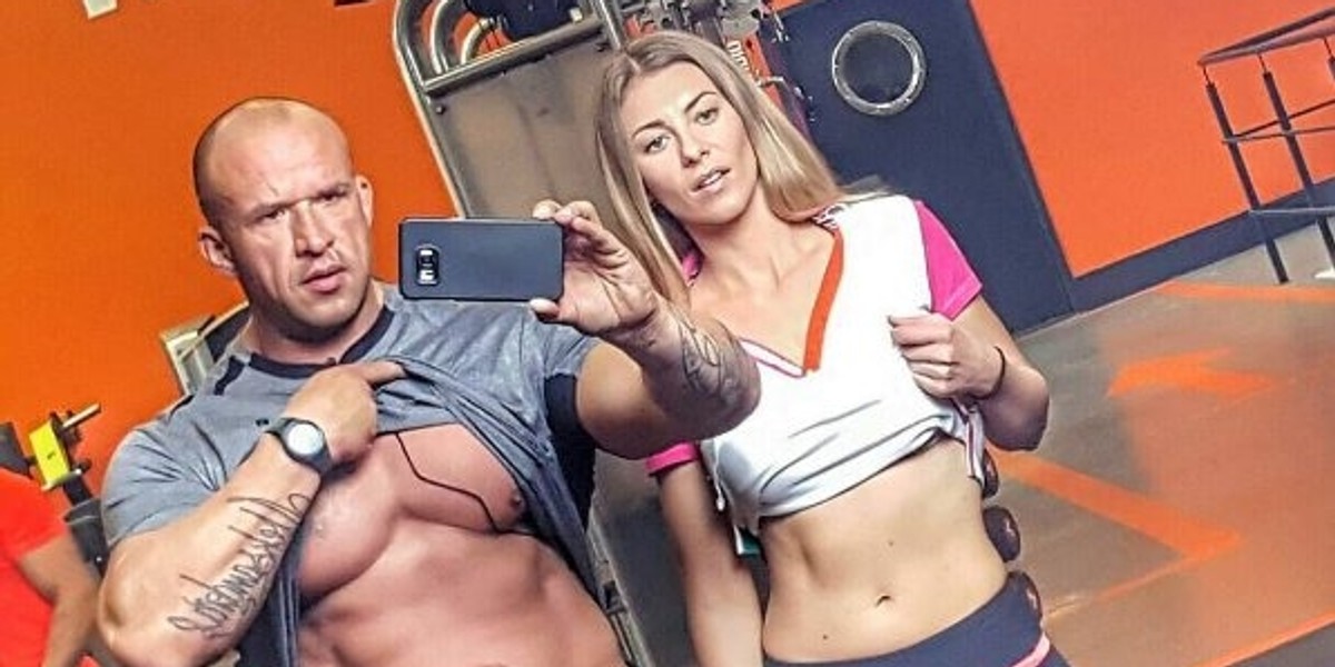 Tomasz Oświeciński i Luiza Dorosz