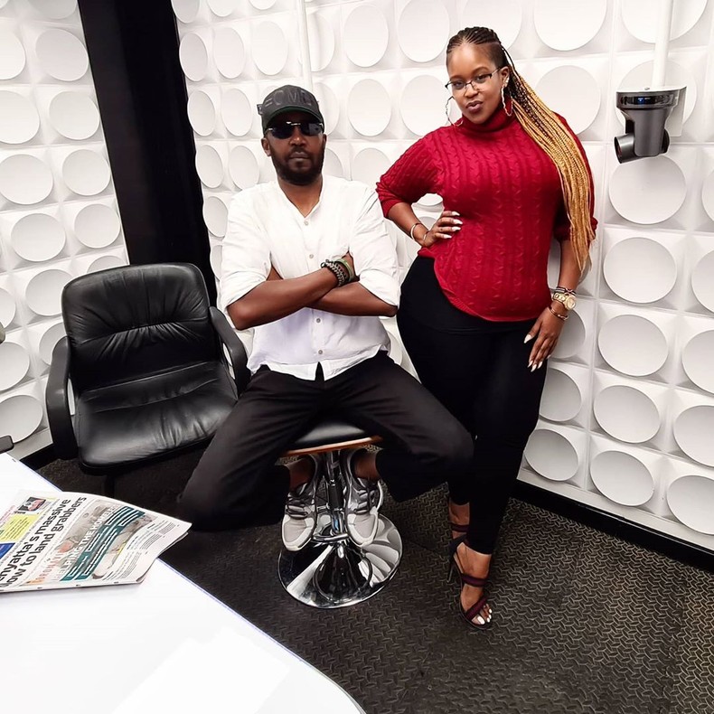 We first met on Tinder – Kiss FM's Kamene Goro and Andrew Kibe reveal