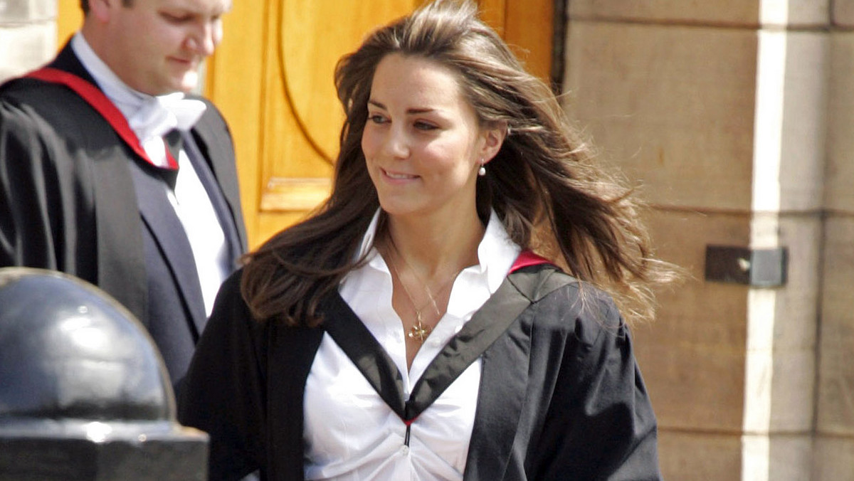 Kate Middleton jako studentka