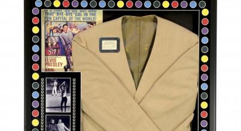 Elvis jacket, gun up for auction at singer's Graceland home