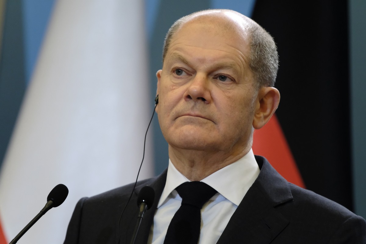 Kanclerz Republiki Federalnej Niemiec Olaf Scholz