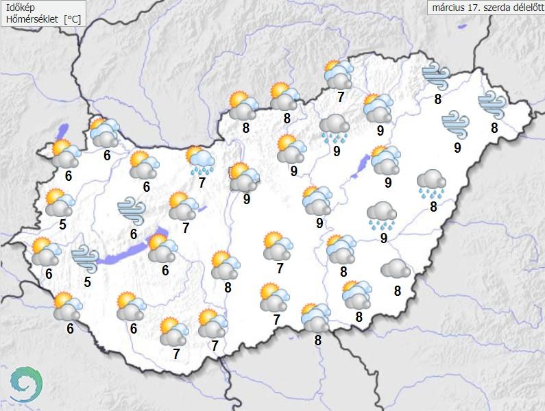 A reggeli órákban helyenként a tíz fokot is megközelítette a hőmérséklet./ Fotó: Met.hu