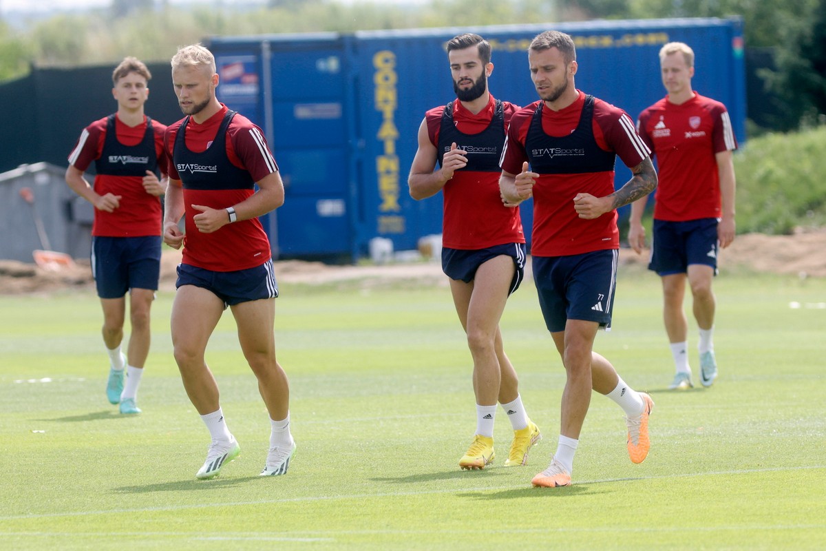 Raków Częstochowa trening