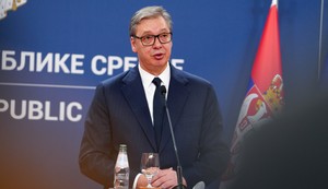 Predsednik Srbije Aleksandar Vučić sa predsednikom Evropskog saveta Antonijom Koštom