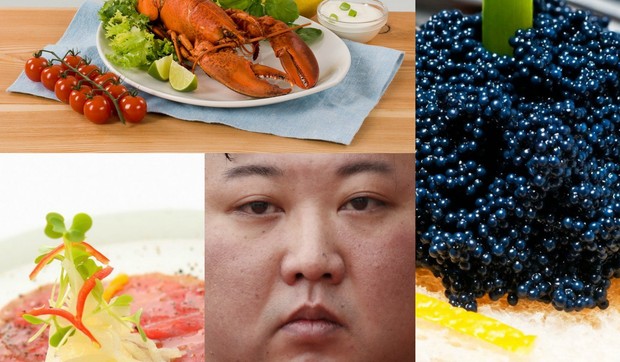 kim džong un hrana