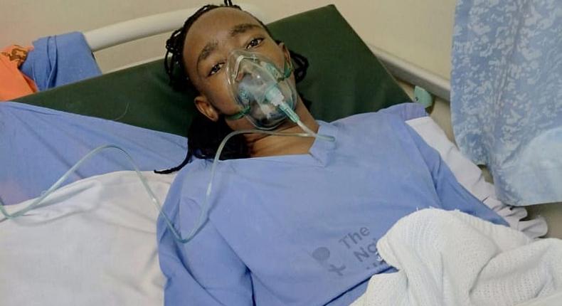 Comedian Akuku Danger in hospital 