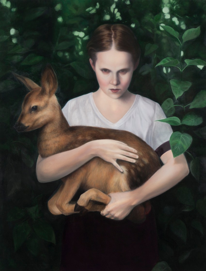 Doći će smrti i imaće tvoje oči, ulje na lanenom platnu, 200x150 cm