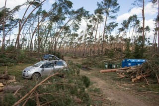 PSP o nawałnicach: W 20 tys. interwencji uczestniczyło 70 tys. strażaków