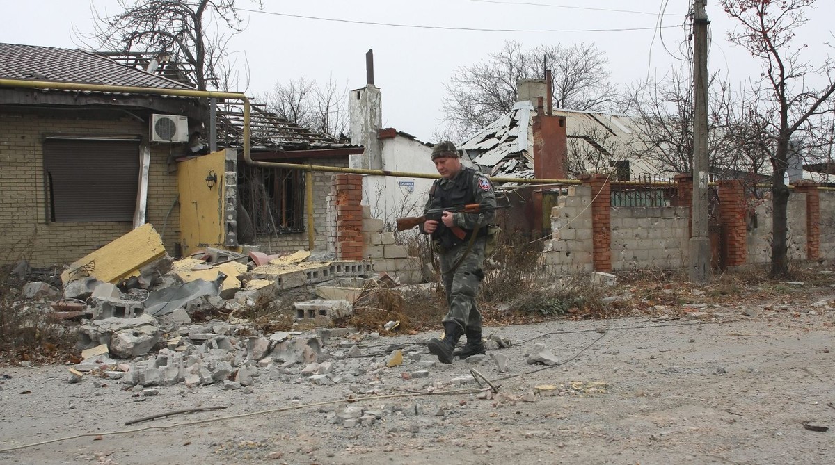 Ukraina, Donieck EPA/PHOTOMIG Dostawca: PAP/EPA.