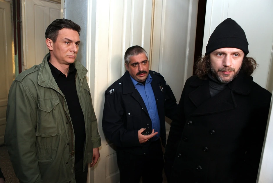 Loši momci: Branislav Tomašević i Dragan Mićanović treba da ubiju glavnog junaka