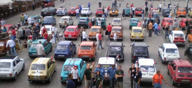 500 małych Fiatów pod Wawelem