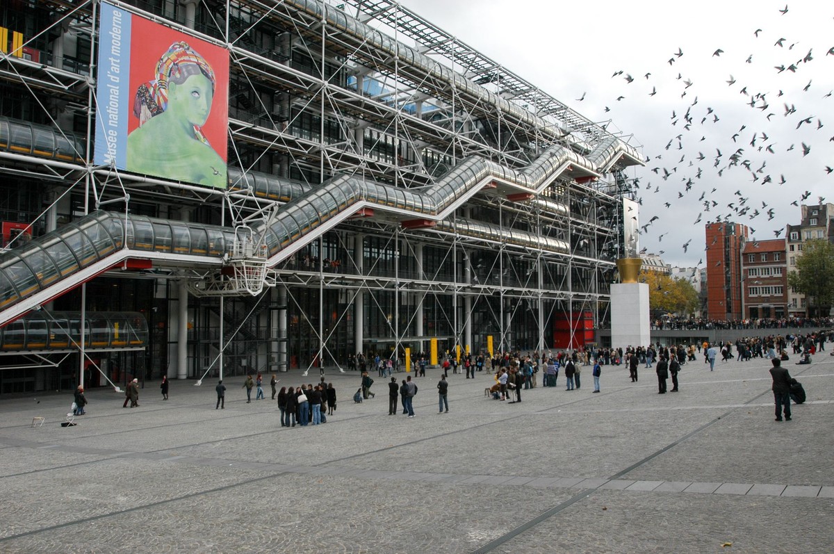 Centrum Pompidou, Paryż, Francja