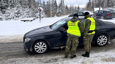 Kontrole na granicy ze Słowacją. Jednego dnia sprawdzono 4,5 tys. aut